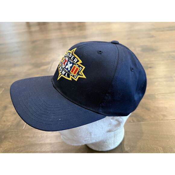 Vtg Sports Specialties Blue NFL 1998 Super Bowl XXXII San Diego Snapback Hat - Picture 4 of 11